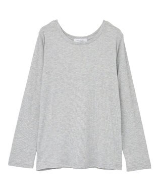 AMERICAN HOLIC シアーリブプルオーバー Gray Mixture