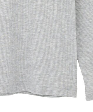 AMERICAN HOLIC シアーリブプルオーバー Gray Mixture