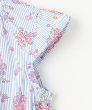 ANY KIDS 【WEB限定柄有】総柄 サマー ワンピース ストライプ花柄