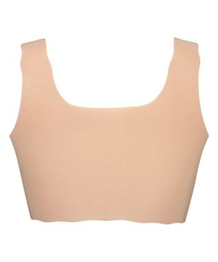 WACOAL 【GOCOCi ゴコチ】 ノンワイヤーブラ ハーフトップ まるでつけていないような着ごこち ムレにくい フラット仕上げ ホックなし CGG510 /ワコール ピーチ