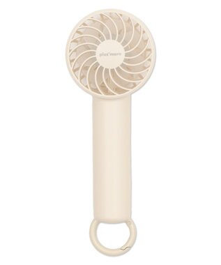  【冷却/携帯扇風機/熱中症対策】カラビナ付ハンディファン