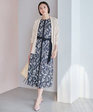 自由区 【好評につき新色追加・接触冷感・UVカット・洗える・XSサイズあり】ハンディカーディガン ミドル丈 ローズ系