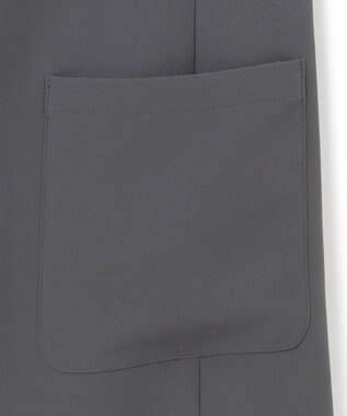 J.PRESS YORK STREET 【WOMEN】ジャージライクツイル シングルジャケット グレー系