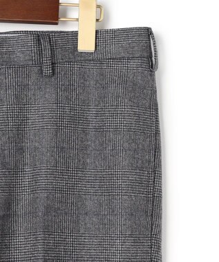 J.PRESS MEN 【ストレッチ / 洗える】トリートメントウールグレナガード スラックス ネイビー系4
