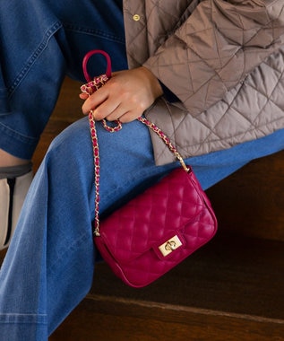 キルティングショルダーバッグ