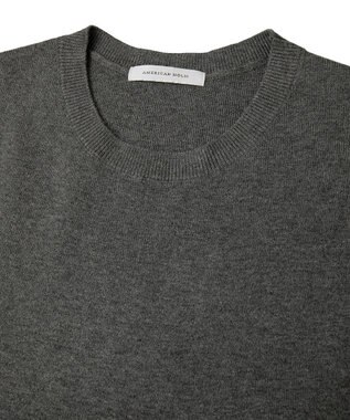 AMERICAN HOLIC 【WEB限定】バイパチティアードニットワンピース Gray Mixture