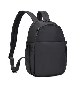 style code 【RICKERS/リッカーズ】ミニリュック レディース きれいめ 軽量 ナイロン 小さめ リュックサック おしゃれ ブラック 黒 大人 b5 収納 ブラック