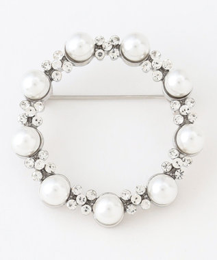 ANY 【3WAY】セットパールブローチ シルバー