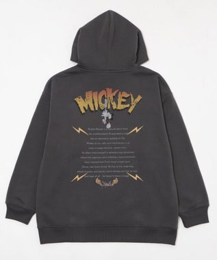 WEGO 【ユニセックス着用ITEM/25年秋冬新作】DISNEYグラフィックプルオーバー スミクロ