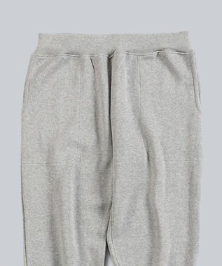WHITE MAILS 【UNISEX】COTTON PAPER DOUBLE FACE イージーパンツ ライトグレー