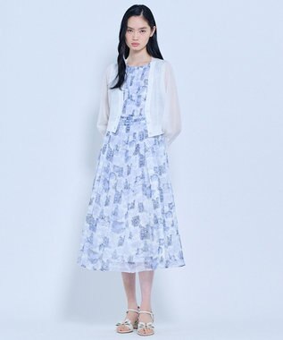 TOCCA 【星風まどかさん着用】SHEER CARDIGAN カーディガン アイボリー系