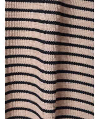 CRAFT STANDARD BOUTIQUE ボーダーワッフルプルオーバー Beige