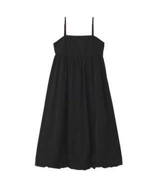 earth music&ecology バルーンキャミワンピース Black