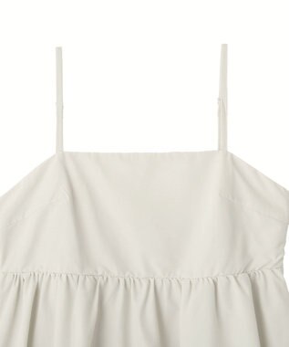 earth music&ecology バルーンキャミワンピース Ecru