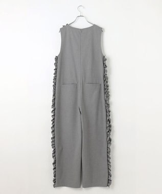 #Newans 【洗濯機可能/ストレッチ】ホイップクリームオールインワン グレー