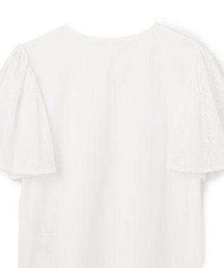 GRACE CONTINENTAL レースロゴTシャツ ホワイト