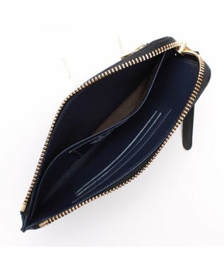 A.D.M.J. 【牛革】セブンティリリィ/オーガナイザーパース ブラック