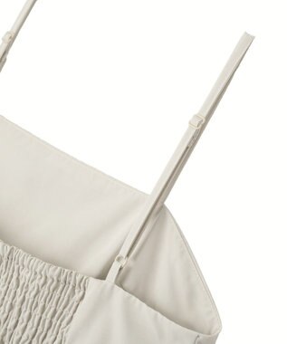 earth music&ecology バルーンキャミワンピース Ecru