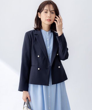 組曲 オシャクロス ジャケット ネイビー系