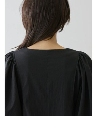 AMERICAN HOLIC 接触冷感スキッパーワンピース Black