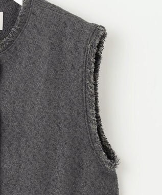 自由区 【カタログ掲載】ブライトリングツイード ジレ スレート