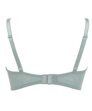 BRADELIS New York 【BRADELIS Me / ノンワイヤー・バストアップ】WithMeブラ24S1 ダスティグリーン