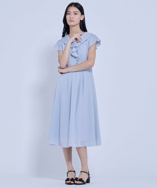 TOCCA 【00サイズあり】MILLEFEUILLE PARASOL ドレス サックスブルー系