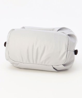 LA BAGAGERIE ソフトエナメル2WAYハンドバッグ Sサイズ ライトグレー