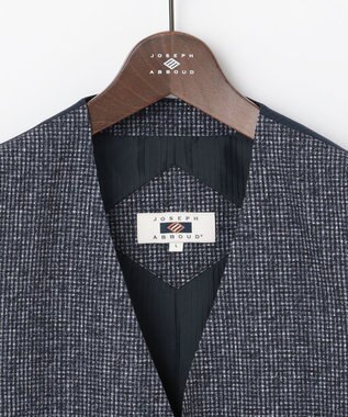 JOSEPH ABBOUD ライトウェーブ ベスト ネイビー系7