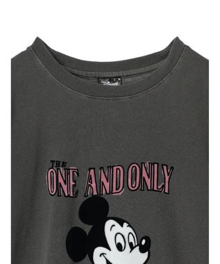 AMERICAN HOLIC フロッキーＰｔフェード加工Ｔ／Ｍｉｃｋｅｙ Charcoal Gray