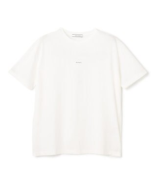 BEIGE， 【洗える】CAMPANULA / メッセージプリントTシャツ White