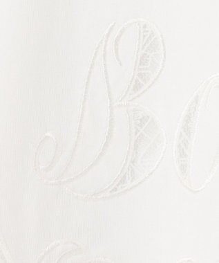 GRACE CONTINENTAL レースロゴTシャツ ホワイト