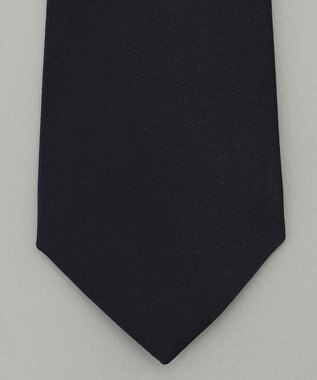 GOTAIRIKU 【日本製】西陣ネクタイ＿無地 ネイビー系