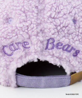 MOONBAT Care Bears(ケアベア) ボアキャップ 帽子 手洗い可能 サイズ調整可能 ライトパープル