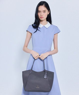 TOCCA 【A4サイズ対応】T-JARDIN NYLONBAG ナイロンバッグ ライトグレー系
