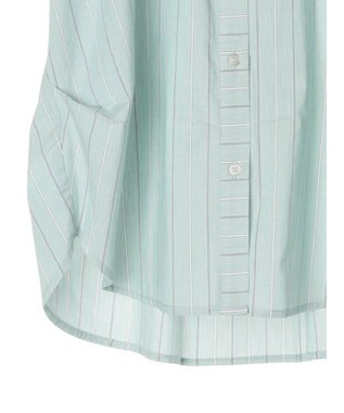 AMERICAN HOLIC ＵＶカット袖タックフレンチスリーブシャツ Stripe Green