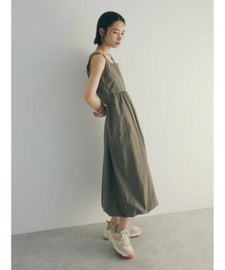 Green Parks armonia.バルーンワンピース Khaki