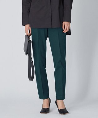 ICB 【洗える】 TR2WAYストレッチ パンツ ダークグリーン系