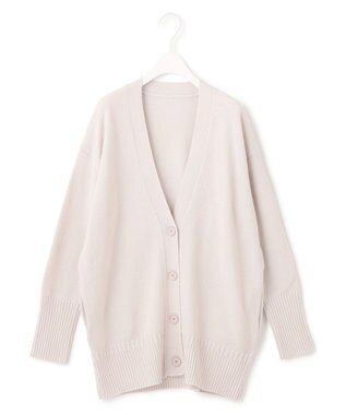 ICB 【洗える】 ソフトカシミヤミックス カーディガン トープ系