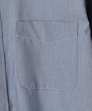 J.PRESS MEN 【接触冷感 / 吸水速乾 / UVカット】【SOFTCOOL ACTIVE】 オックスフォード ドレスシャツ / B.D. ダルブルー系