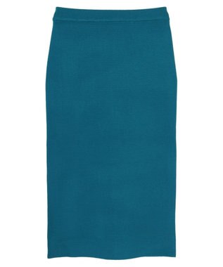 AMERICAN HOLIC ミラノリブニットタイトスカート Blue Green