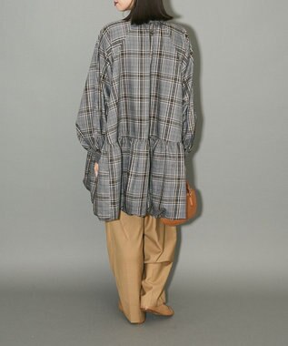 Green Parks サスペンダー付タックパンツ Beige