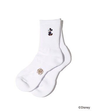 J.PRESS MEN 【DISNEY COLLECTION】ワンポイント ソックス / ミッキーマウス