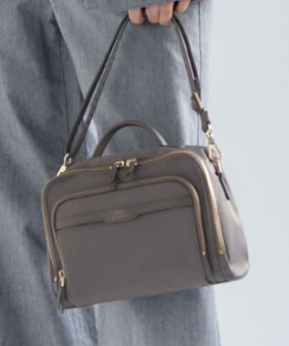 23区 【先行予約】ナイロン 2WAY ショルダーバッグ グレージュ系