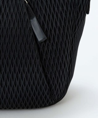 TOPKAPI 【Breath TOPKAPI】ポリメッシュ ショルダーバッグ ブラック