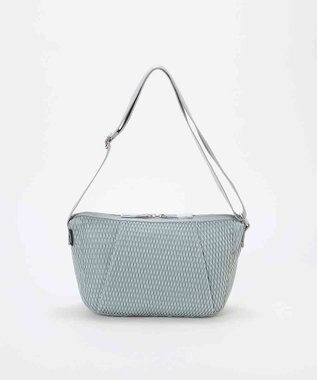 TOPKAPI 【Breath TOPKAPI】ポリメッシュ ショルダーバッグ ライトグレー