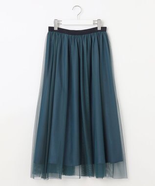 自由区 【新色追加生産・WEB限定カラーあり】チュール スカート [WEB限定]リッツブルー