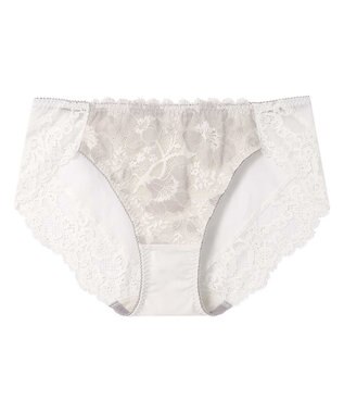 AMPHI ショーツ 【BRAGENIC ブラジェニック プラスタイプ】 BMI451とペア 吸汗速乾(後ろ身頃) アウターにひびきにくい(裾) PMI151 アンフィ／ワコール アイボリー