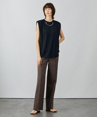 BEIGE， FOURAS / ワイドパンツ Bista x Ecru