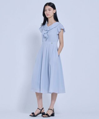 TOCCA 【00サイズあり】MILLEFEUILLE PARASOL ドレス サックスブルー系